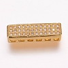 Brass Micro Pave Cubic Zirconia Pendants ZIRC-E119-91G-1