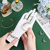 Plastic Mannequin Hand Jewelry Display Holder Stands RDIS-WH0009-014-3