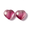 Electroplate Transparent Glass Bead EGLA-H102-08K-2