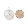 Opalite Pendants PALLOY-JF01663-01-4