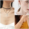 6Pcs 6 Styles Brass Pendants KK-YW0004-59-6