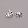8-Petal Iron Bead Caps IFIN-CJC0005-08S-1