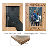 Natural Wood Photo Frames AJEW-WH0292-023-2