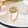 Rotatable Finger Rings for Women RJEW-B115-01G-02-1