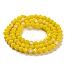 Opaque Solid Color Imitation Jade Glass Beads Strands LS-EGLA-A039-P4mm-L05-2