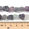 Raw Rough Natural Colorful Fluorite Beads Strands G-M453-D11-5