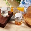 40Pcs 4 Styles Round Glass Storage Containers sgGLAA-SZ0001-22-6