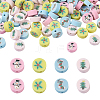 Fashewelry 400Pcs 4 Colors Handmade Polymer Clay Beads CLAY-FW0001-02-20