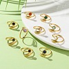 Natural & Synthetic Gemstone Finger Rings RJEW-Q004-05G-1