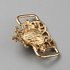 Alloy Rhinestone Shoelace Charms FIND-WH0111-488I-2