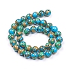 Synthetic Turquoise Beads Strands X-TURQ-G832-04-8mm-2