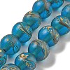 Handmade Lampwork Beads Strands BLOW-D006-07H-1