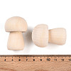 Unfinished Wood Mushroom Ornaments WOOD-T032-08-3