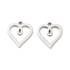 316 Surgical Stainless Steel Charms STAS-Q314-24P-1