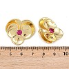 Brass Micro Pave Cubic Zirconia Pendants KK-G544-11G-3