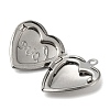 Non-Tarnish 304 Stainless Steel Locket Pendants STAS-Q253-02P-01-2