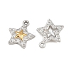 Star 304 Stainless Steel Rhinestone Settings STAS-F366-04GP-2