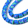 Handmade Polymer Clay Bead Strands CLAY-T020-10F-6