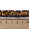 Handmade Gold Sand Lampwork Beads Strands LAMP-Q045-02A-4
