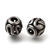 304 Stainless Steel European Beads STAS-D191-04G-AS-1