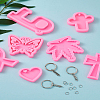 DIY Silicone Keychain Making Molds DIY-TA0008-56-25