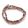Electroplate Non-magnetic Synthetic Hematite Bead Strands G-I208-20-E-1