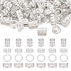 120Pcs 4 Styles Iron Dreadlocks Beads Hair Decoration FIND-TA0005-09S-2