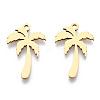 201 Stainless Steel Pendants LS-STAS-T052-48G-2