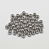 Rack Plating Brass Round Spacer Beads X1-KK-I601-6mm-P-RS-2