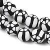 Handmade Polymer Clay Beads Strands PY-CBAEC33-01H-3