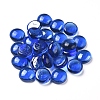 Transparent Flat Back Glass Cabochons GLAA-WH0015-30F-2
