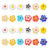 GOMAKERER 360Pcs 12 Colors Handmade Millefiori Glass Beads LAMP-GO0001-12-1