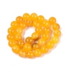 Dyed Natural Agate Beads Strands G-Q606-12MM-A01-2