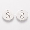 201 Stainless Steel Charms STAS-Q201-T051-S-2
