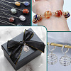 50Pcs 2 Colors Iron Wire Spiral Bead Cage Pendants IFIN-PH0002-11-3