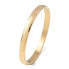 304 Stainless Steel Bangles for Women BJEW-B161-05G-4