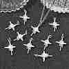SHEGRACE Brass Clear Cubic Zirconia Pendants XGRQ3K956-566P-5
