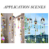 1Pc Wire Wrapped Alloy & Natural Mixed Stone Tree of Life Hanging Suncatchers HJEW-TA0001-46B-7