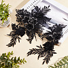 Flower Polyester Computerized Embroidery Sew on Ornament Accessories DIY-WH0366-39-5