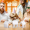 Paper Gift Packaging Boxes with Handles and Window CON-WH0095-186-2