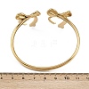 304 Stainless Steel Cuff Bangles for Women LS-BJEW-A147-01C-G-5