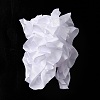3.28 Feet Polyester Ruffled Ribbons SRIB-WH0011-087A-2