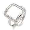 304 Stainless Steel Adjustable Ring for Women RJEW-U014-02P-1