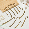 12Pcs 6 Style Tibetan Style Bookmarks FIND-ME0002-20-4