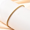 304 Stainless Steel Bangles for Women Men BJEW-Z131-01G-3