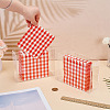 2Pcs Acrylic Wall Mounted Disposable Towel Storage Holders for Bathroom CON-GO0001-19-4