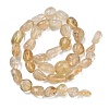 Heated Natural Citrine Beads Strands G-L650-I01-01-3