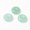 Natural Myanmar Jade/Burmese Jade Charms G-P334-06-14mm-C-1