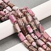 Natural Rhodonite Beads Strands G-G068-A14-01-2