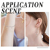 120Pcs 2 Colors Brass Micro Pave Cubic Zirconia Charms FIND-HY0003-62-6